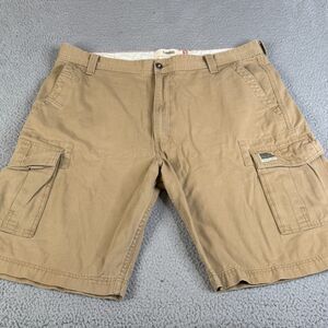 LEVI'S Workwear Cargo Shorts Mens 40 Khaki Beige Utility Pocket Streetwear